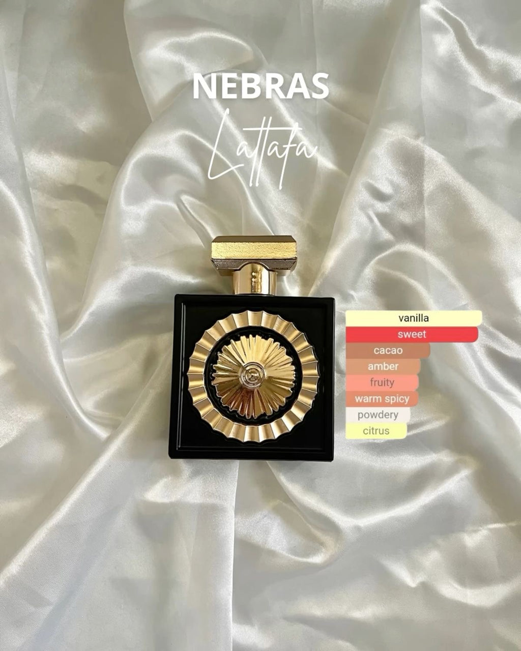 LATTAFA PRIDE NEBRAS UNISEX 3.4 OZ EDP SP